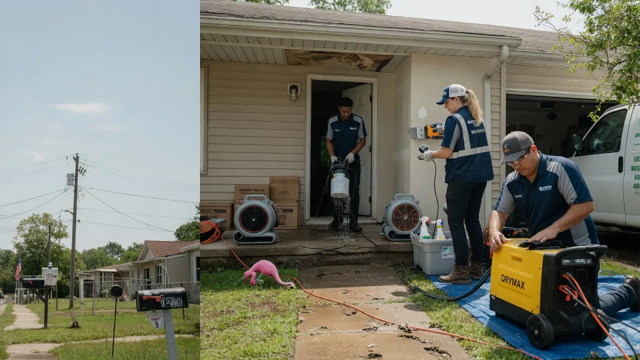 Storm Damage Water Removal in Buckatunna, MS near me